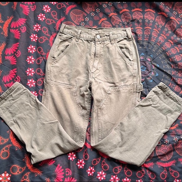 Brandy Melville green John Galt pants - Picture 2 of 4